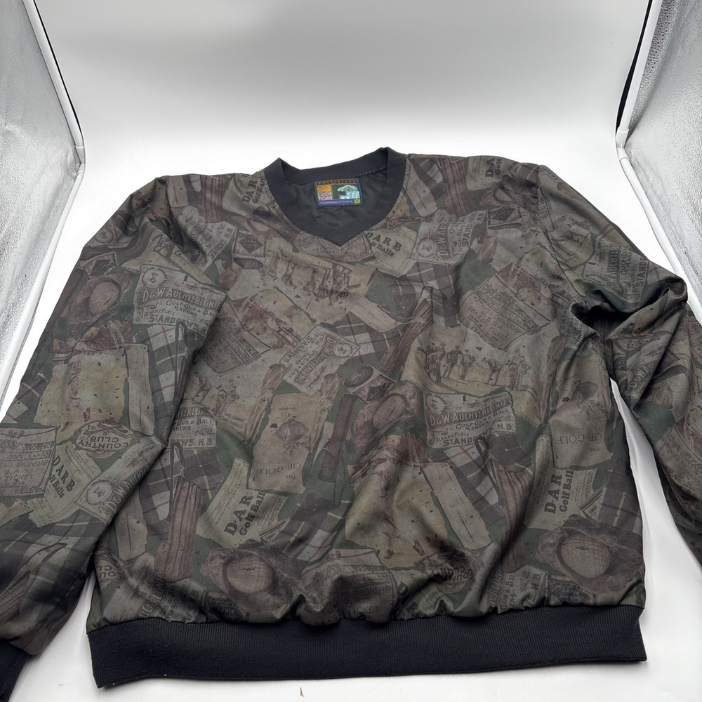 Forrester's Performance‎ Outerwear Golf Sweater Mens Size Large Windbreaker